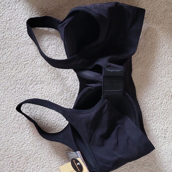 2XL Shapermint True Kind Wirefree Shaper Bra Black - Picture 4 of 5